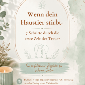 Wenn dein Haustier stirbt Cover Ebook
